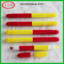 Colored ink mini dual tips led board chalk marker for promotion